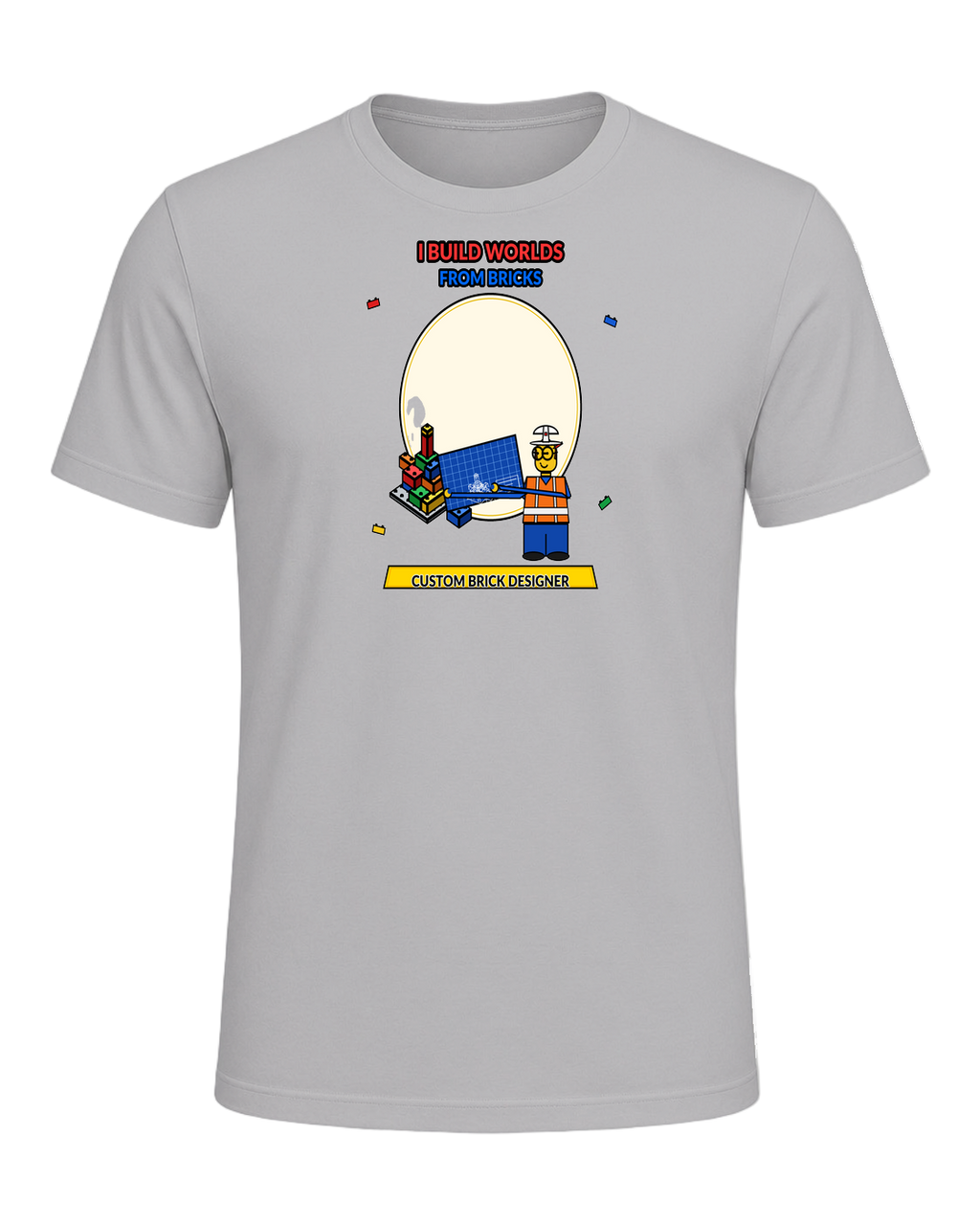 Brick Builder / Custom Brick Creations — Athletic Heather