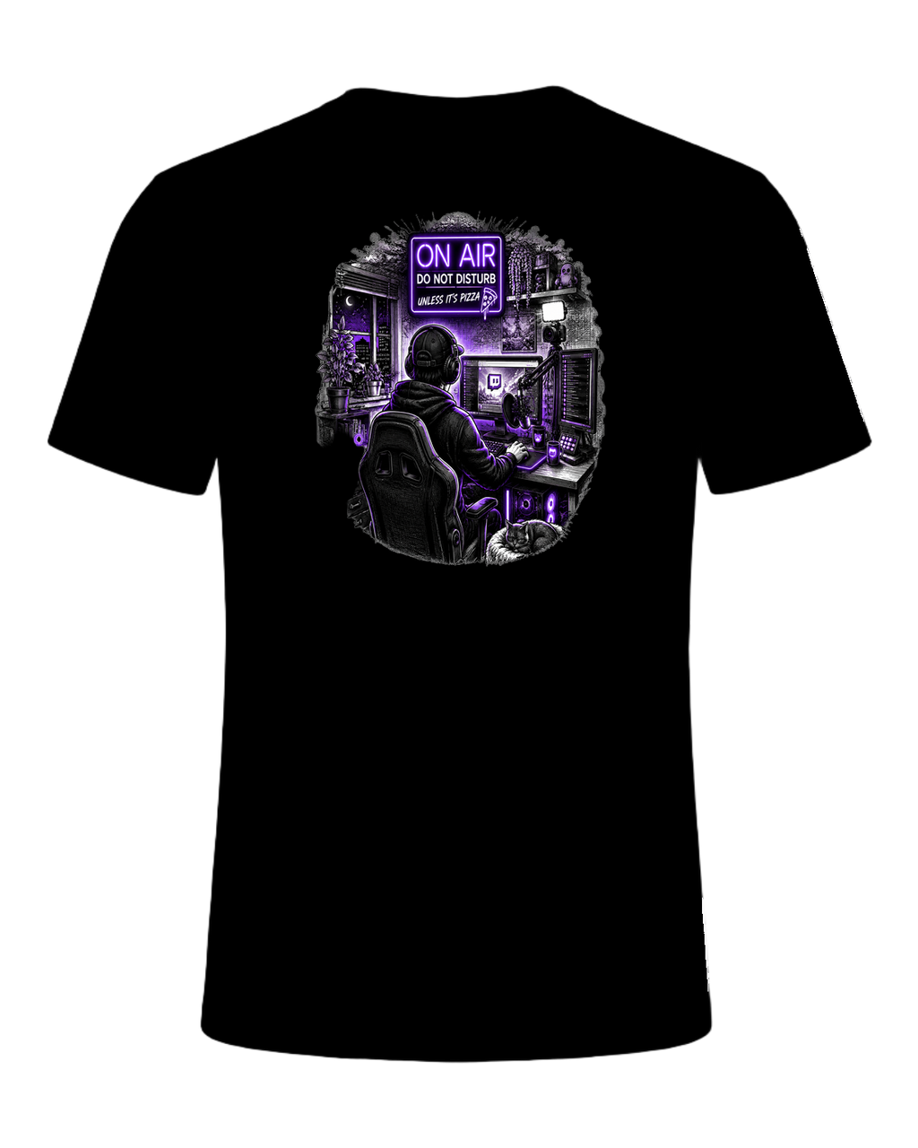 Streamer Life — Black