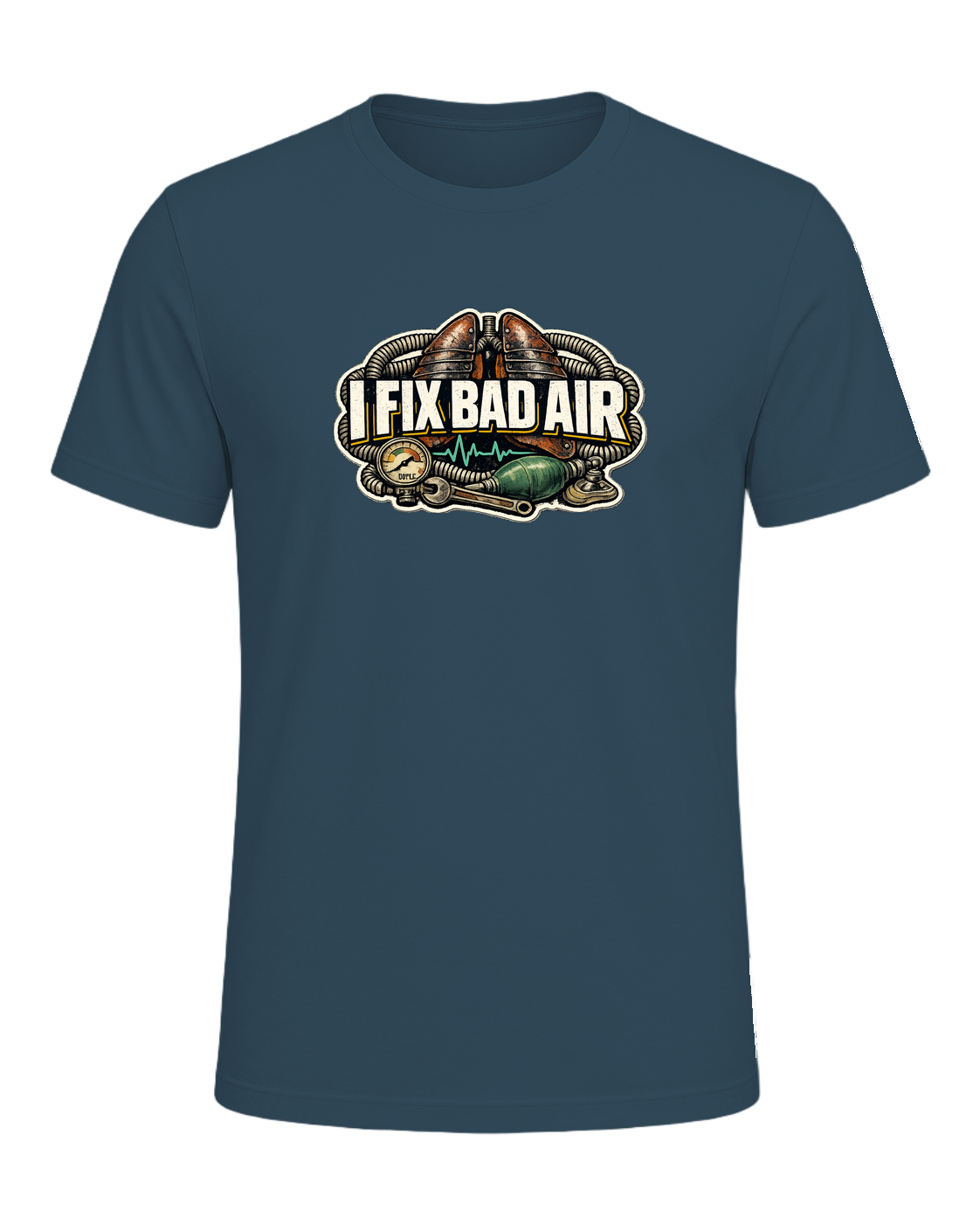 I Fix Bad Air Tee — Deep Teal