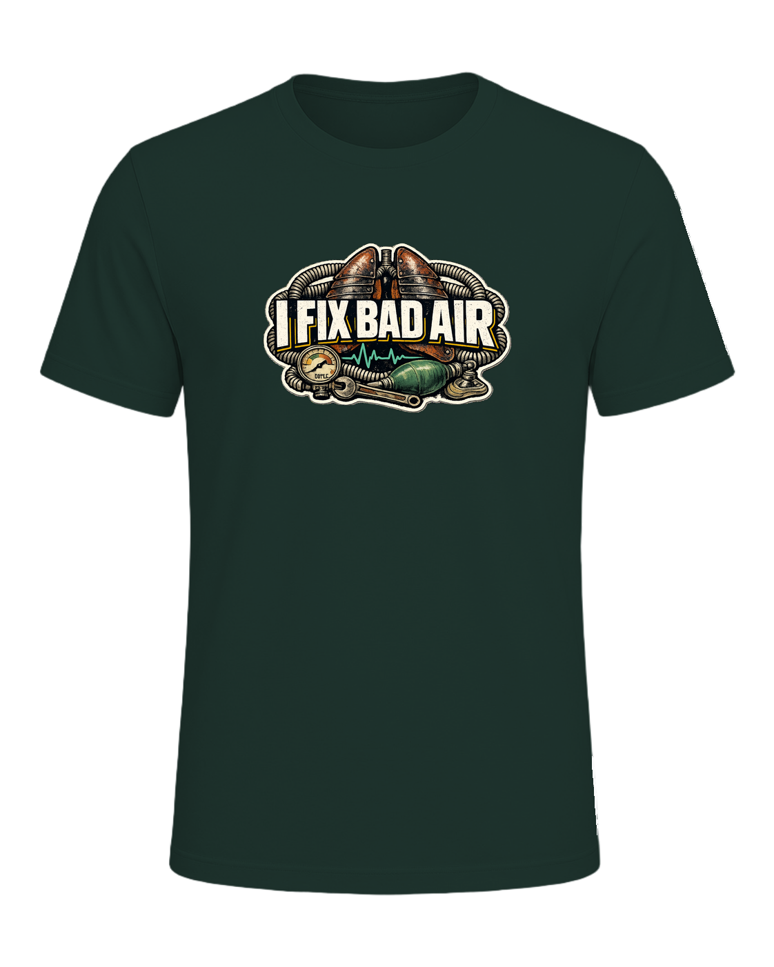 I Fix Bad Air Tee — Forest