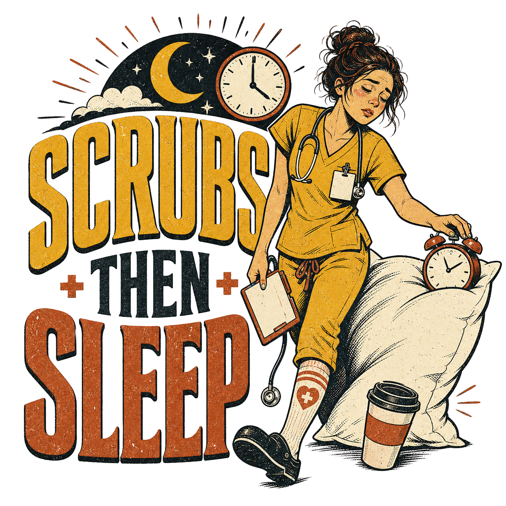 SCRUBS THEN SLEEP