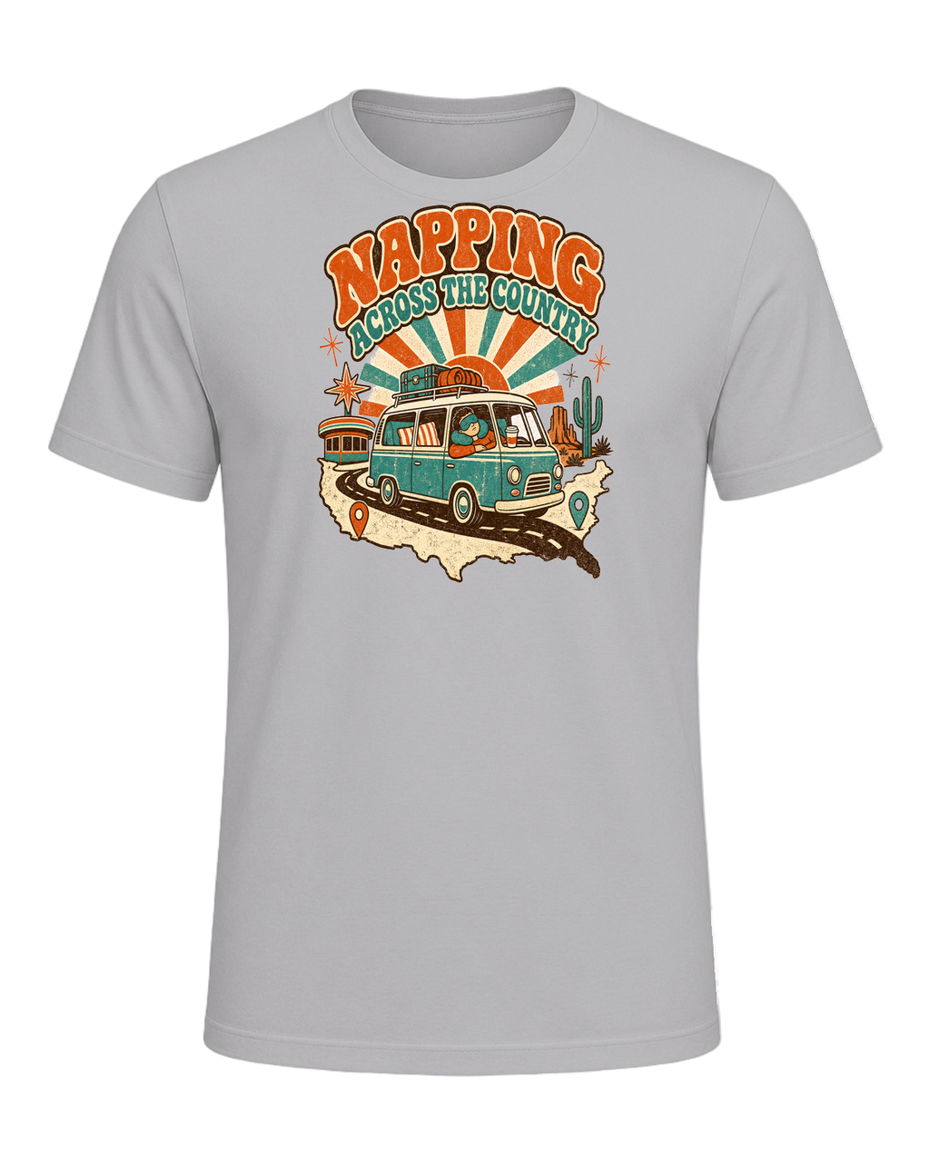 NAPPING ACROSS THE COUNTRY — Athletic Heather