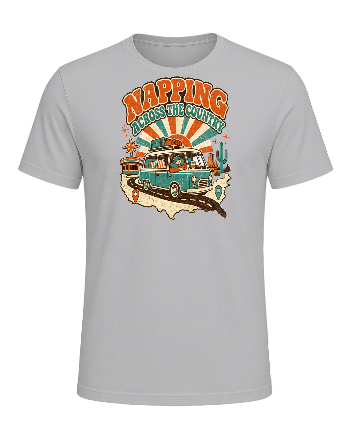 NAPPING ACROSS THE COUNTRY — Athletic Heather