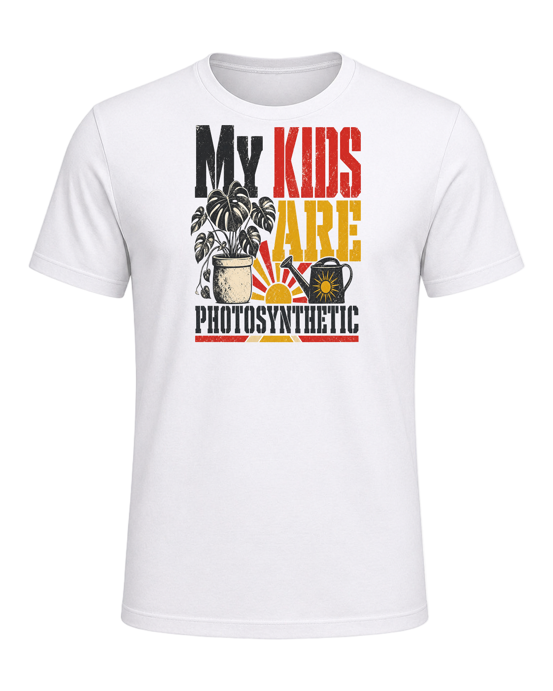 My kids are photosynthetic — White
