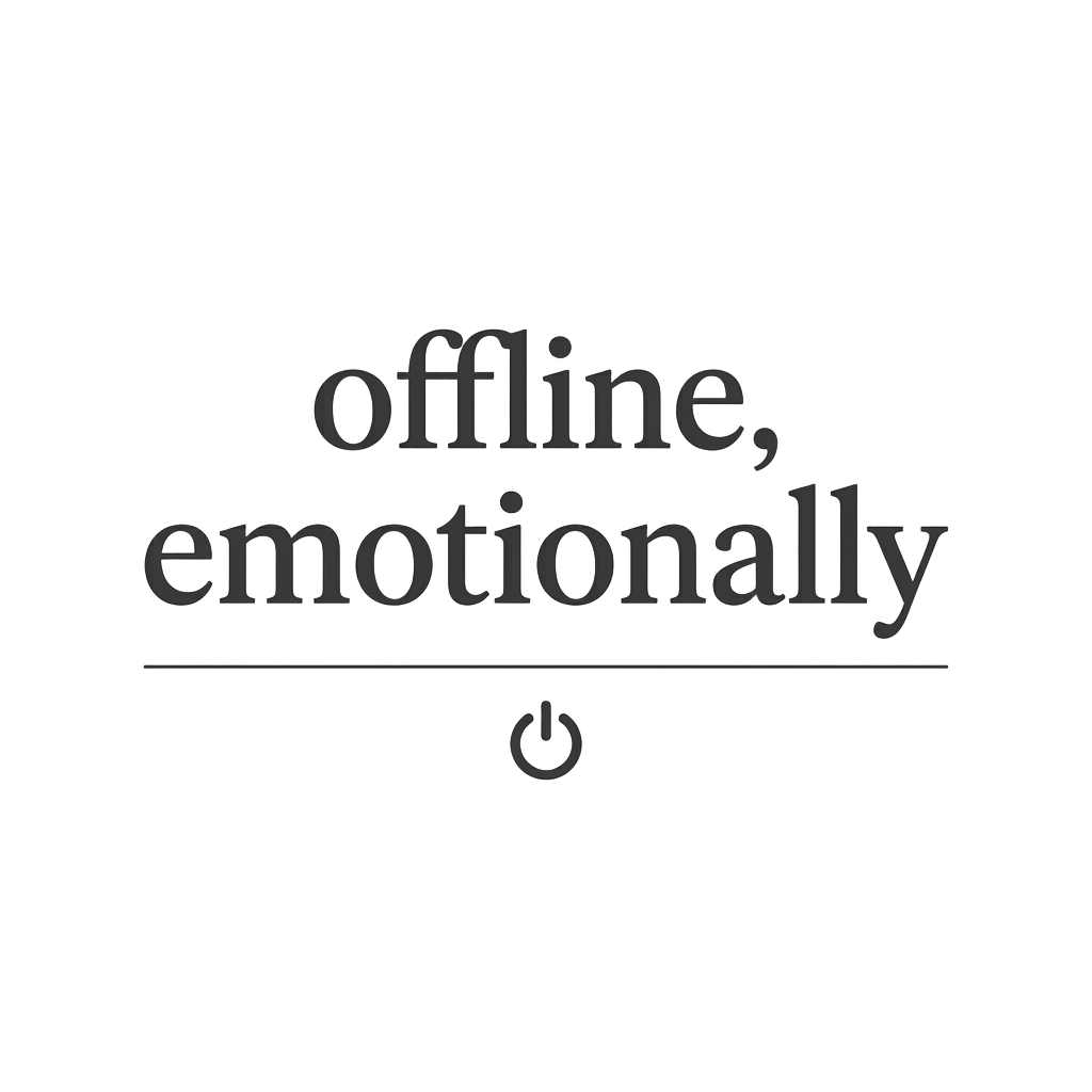 offline, emotionally