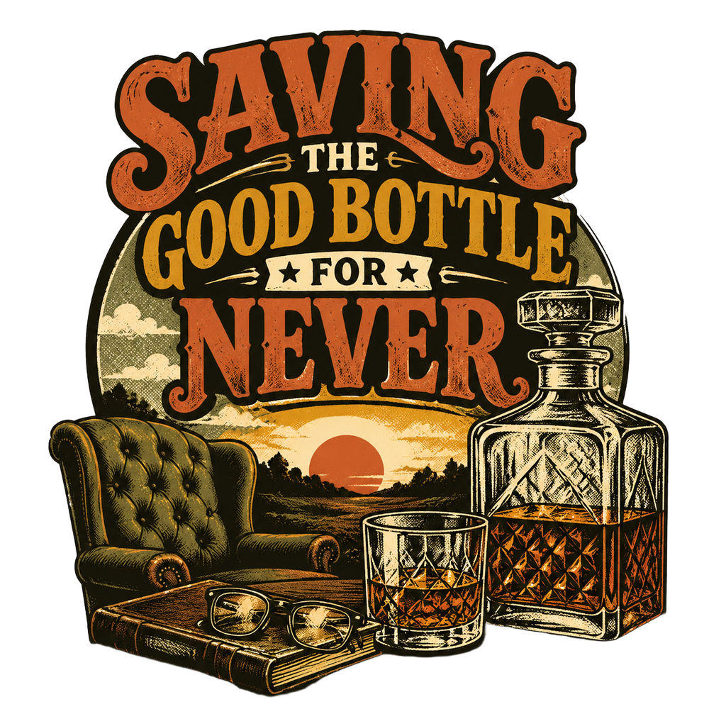 SAVING THE GOOD BOTTLE FOR NEVER