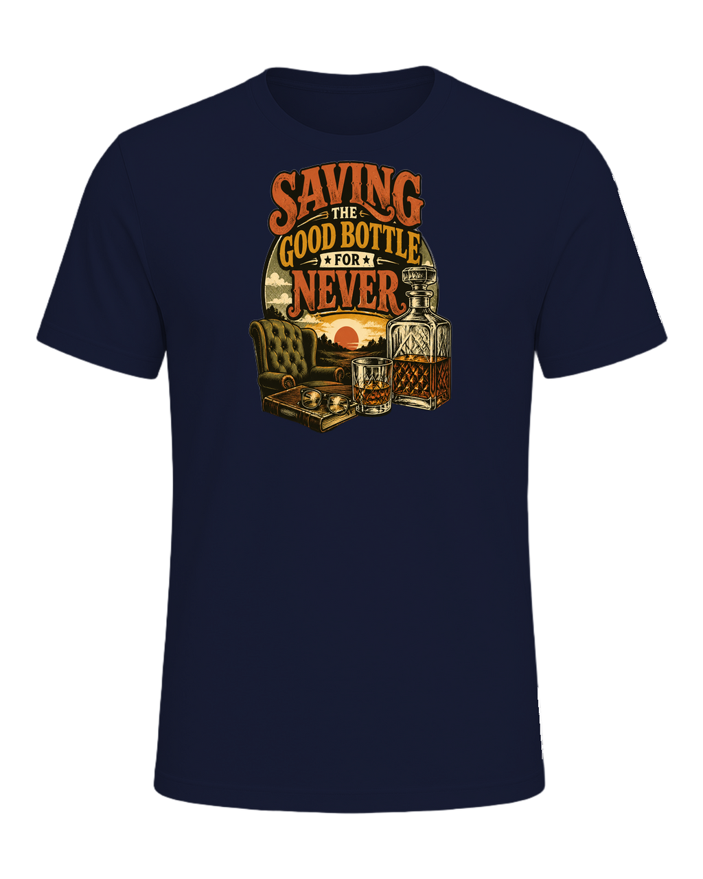 SAVING THE GOOD BOTTLE FOR NEVER — Navy