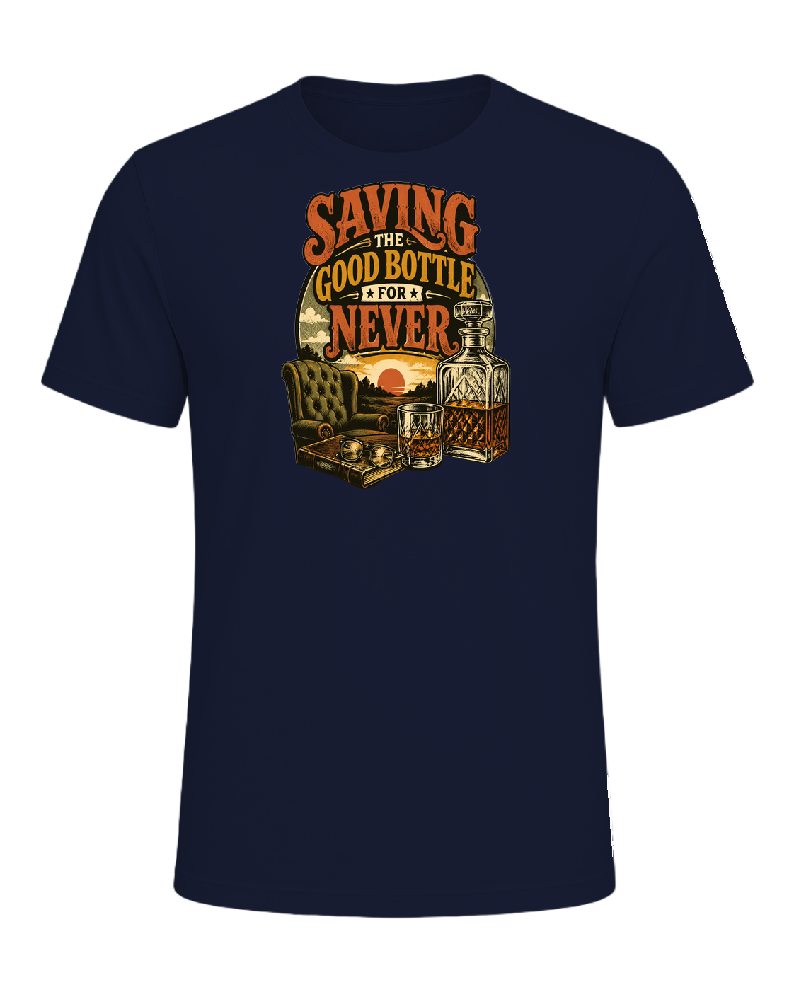 SAVING THE GOOD BOTTLE FOR NEVER — Navy