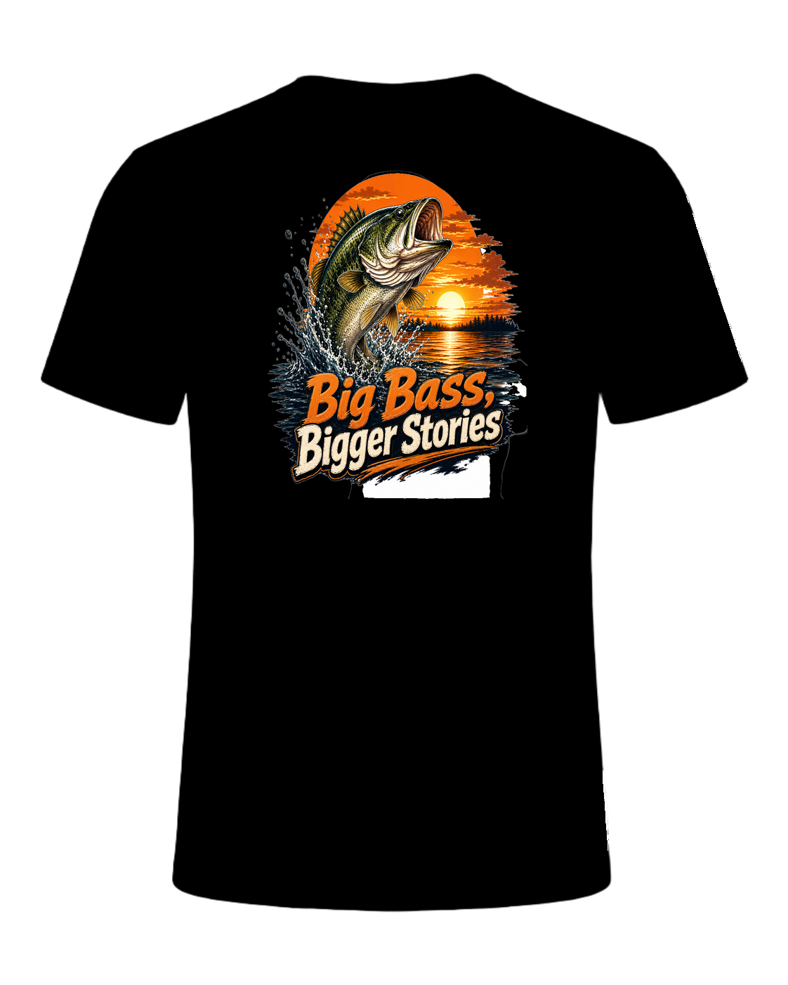 Bass Fishing Obsessed — Black
