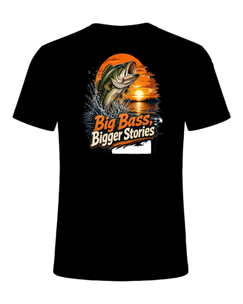 Bass Fishing Obsessed — Black