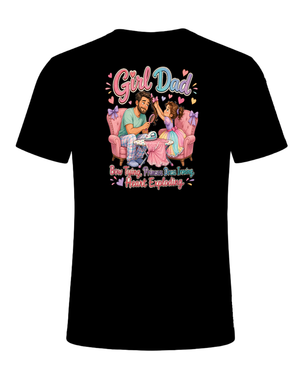 Girl Dad — Black