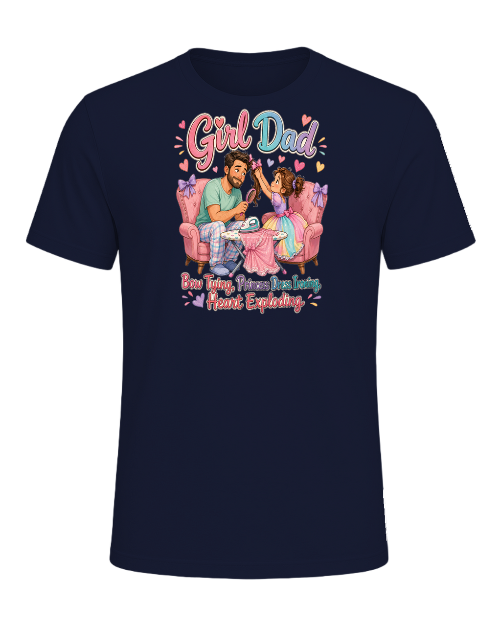 Girl Dad — Navy