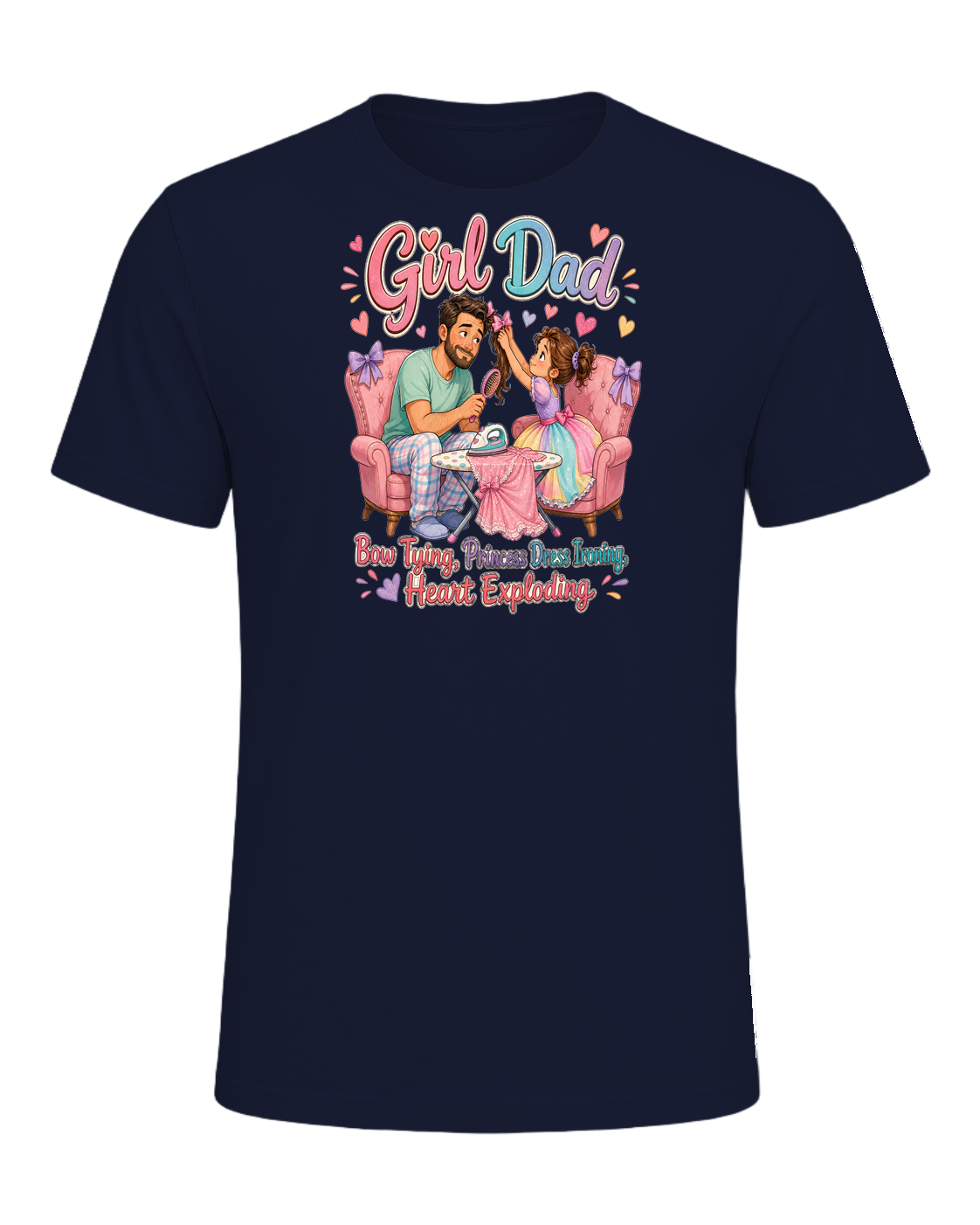 Girl Dad — Navy