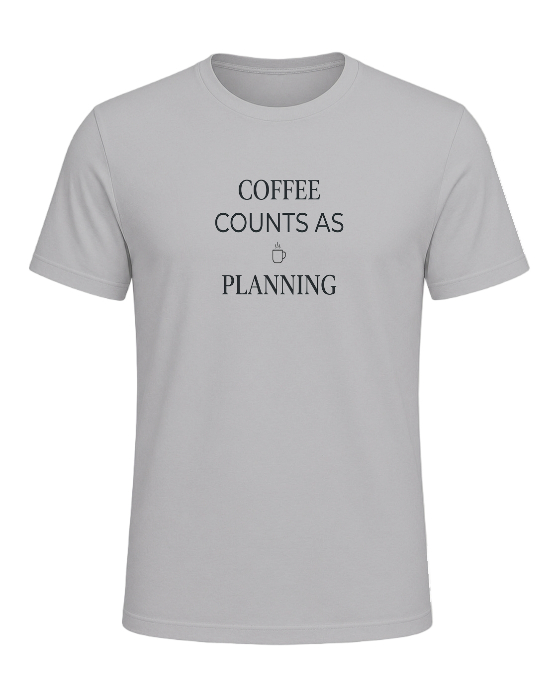 coffee counts as planning — Athletic Heather