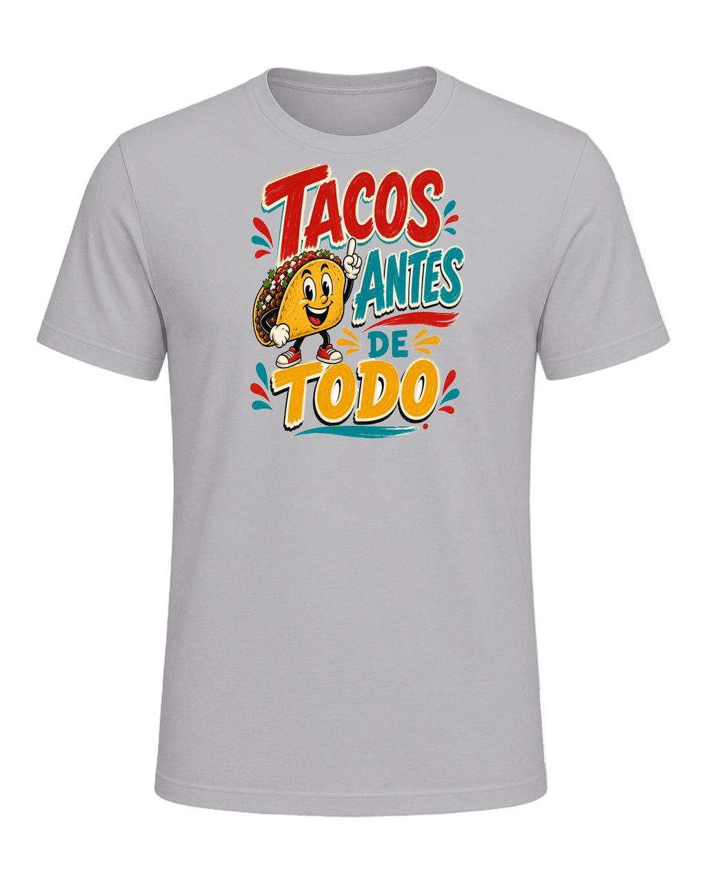Tacos Antes De Todo — Athletic Heather