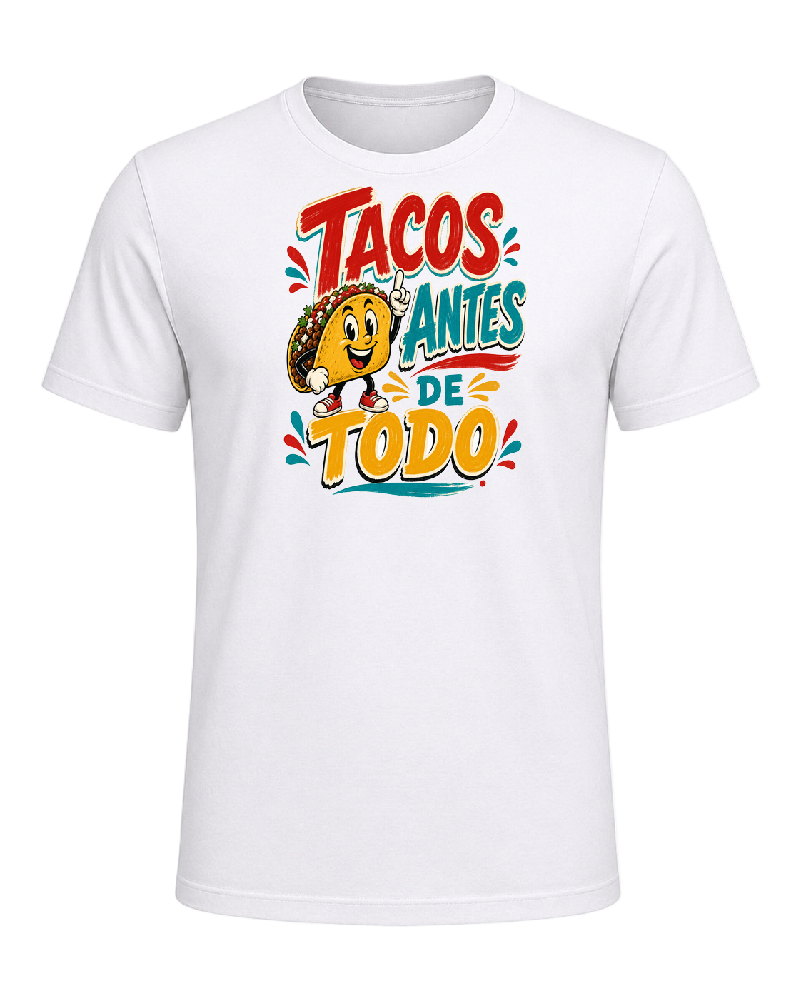 Tacos Antes De Todo — White