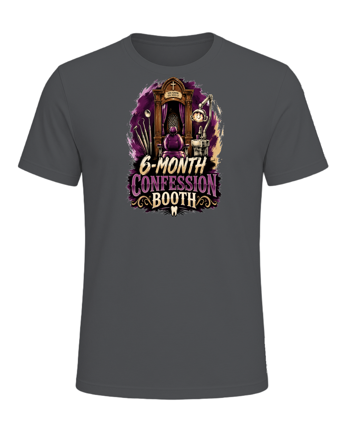 6-month confession booth — Asphalt