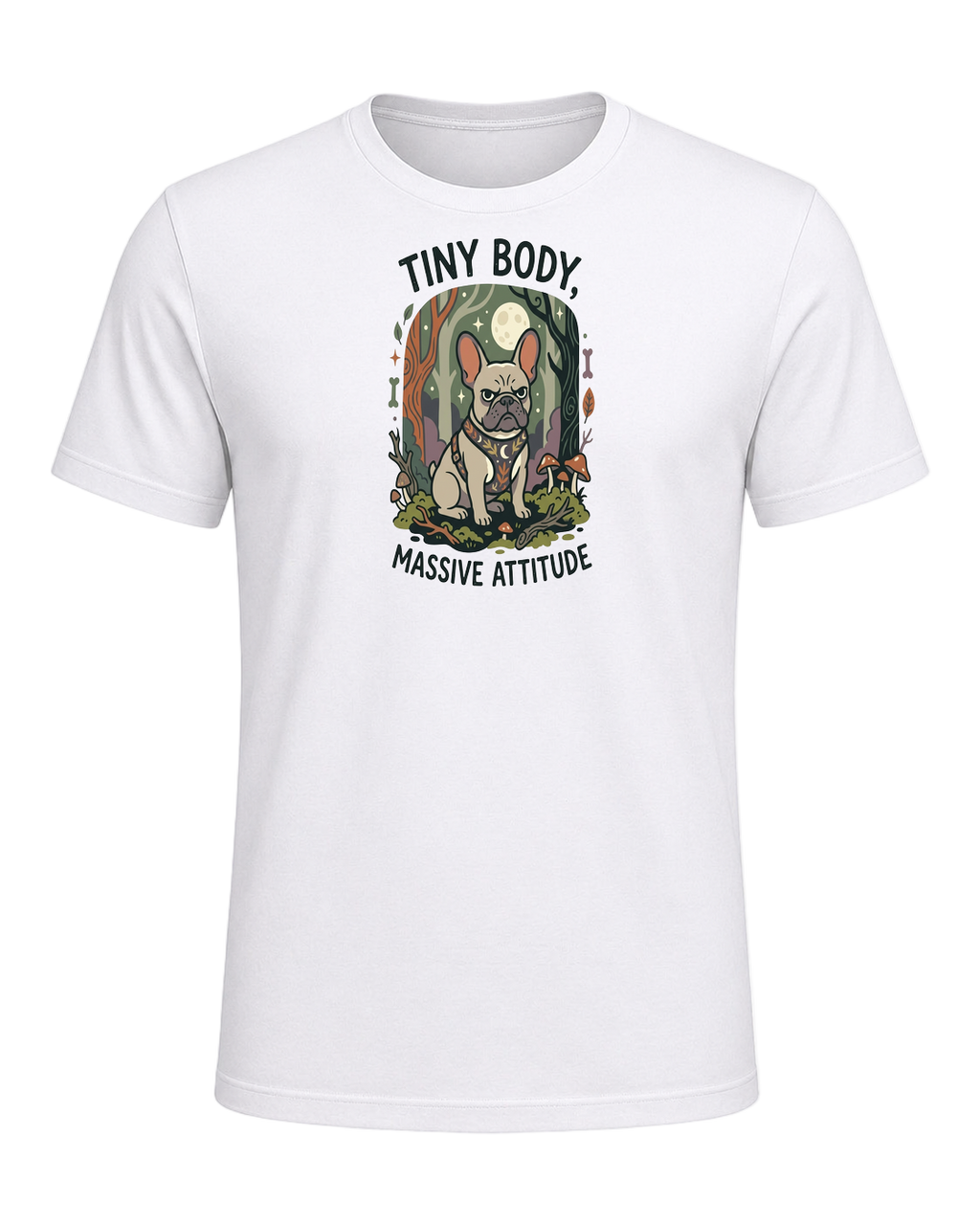 Tiny Body, Massive Attitude — White
