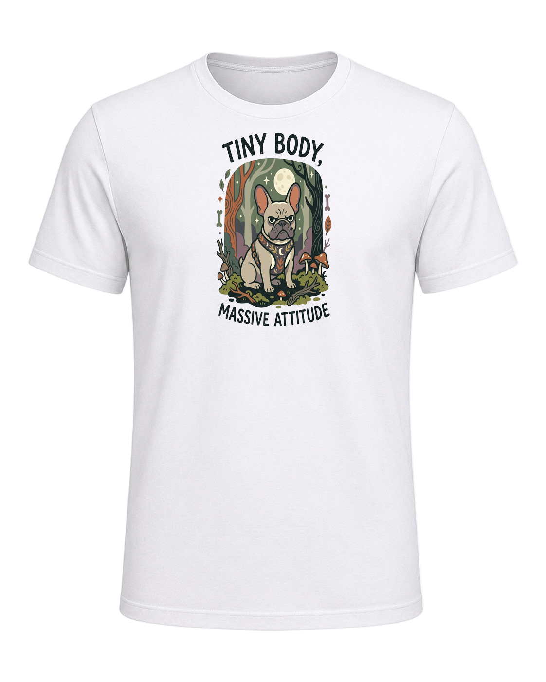 Tiny Body, Massive Attitude — White