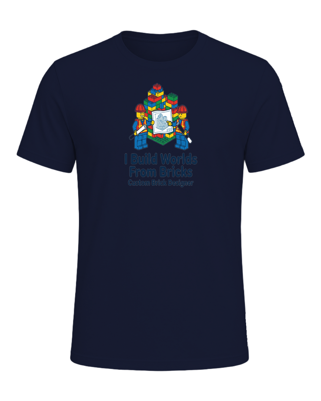 Brick Builder / Custom Brick Creations — Navy