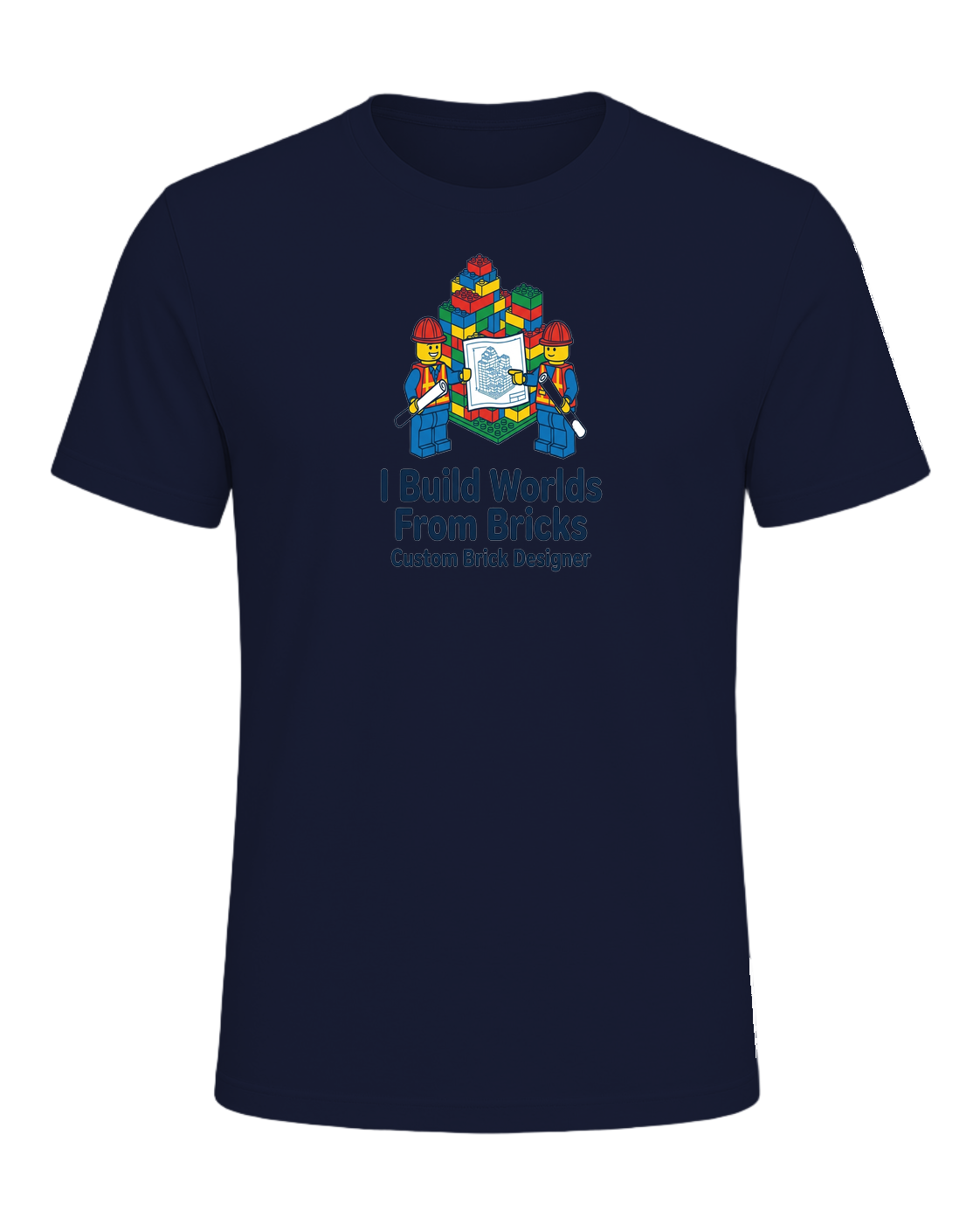 Brick Builder / Custom Brick Creations — Navy