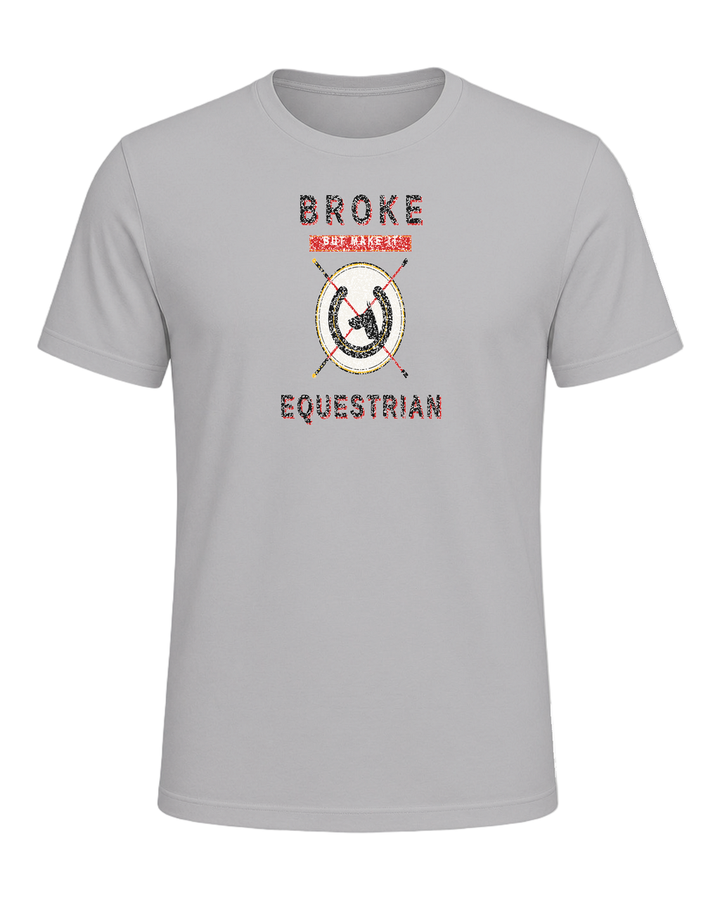 Broke But Make It Equestrian — Athletic Heather