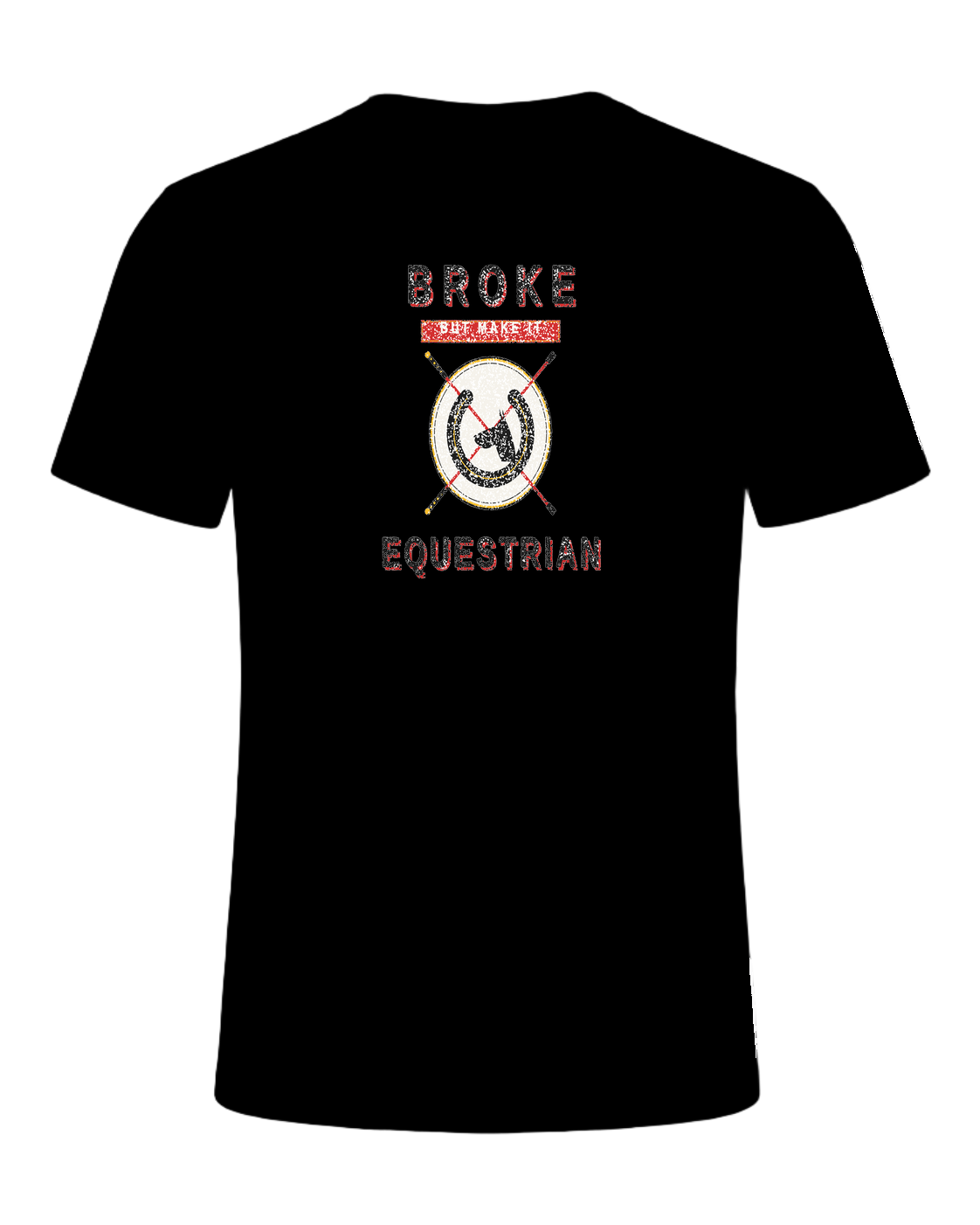 Broke But Make It Equestrian — Black