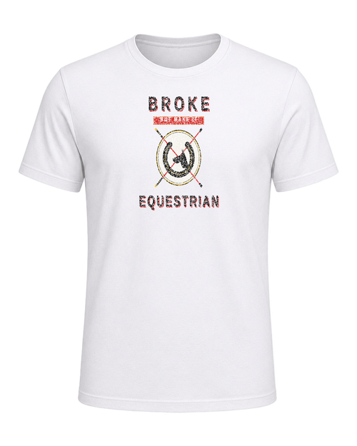 Broke But Make It Equestrian — White