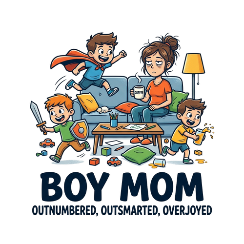 Boy Mom Humor