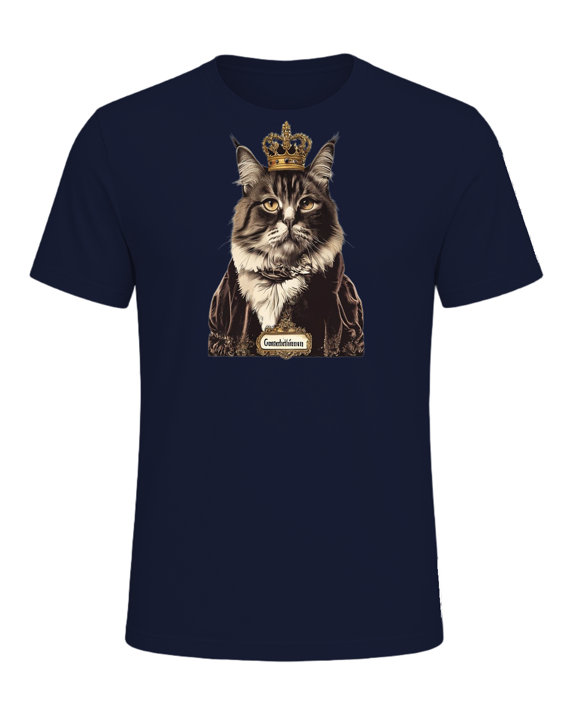 Maine Coon Royalty — Navy