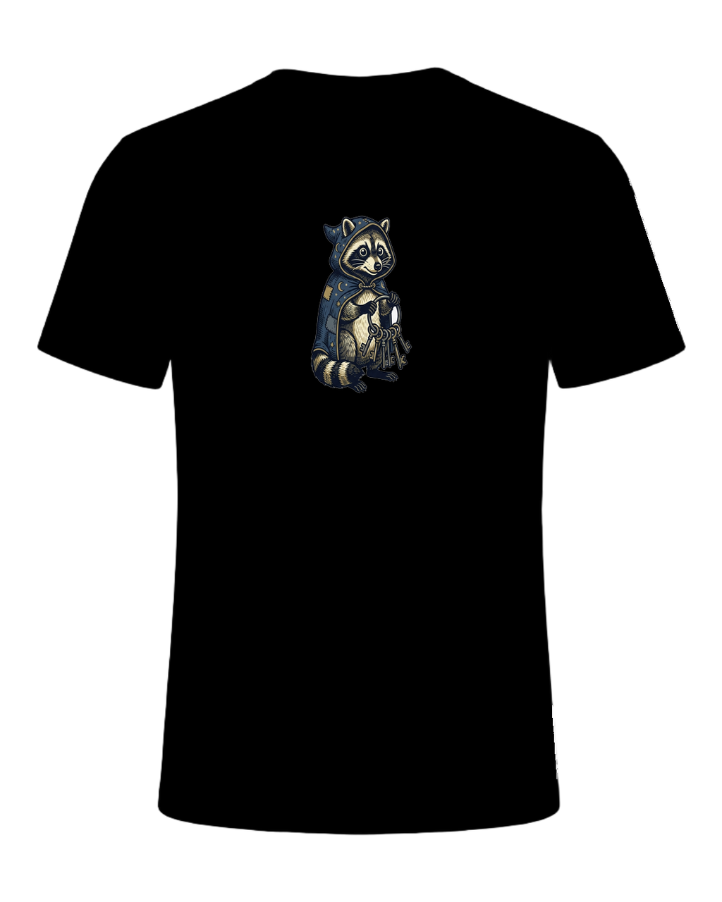 Raccoon Wizard Energy — Black