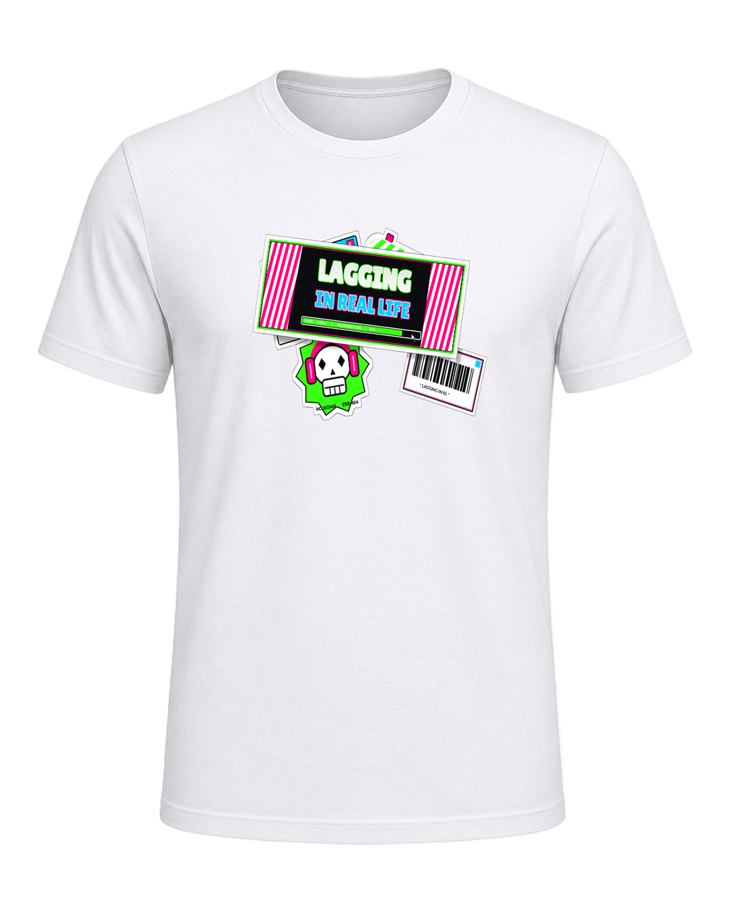 LAGGING IN REAL LIFE — White