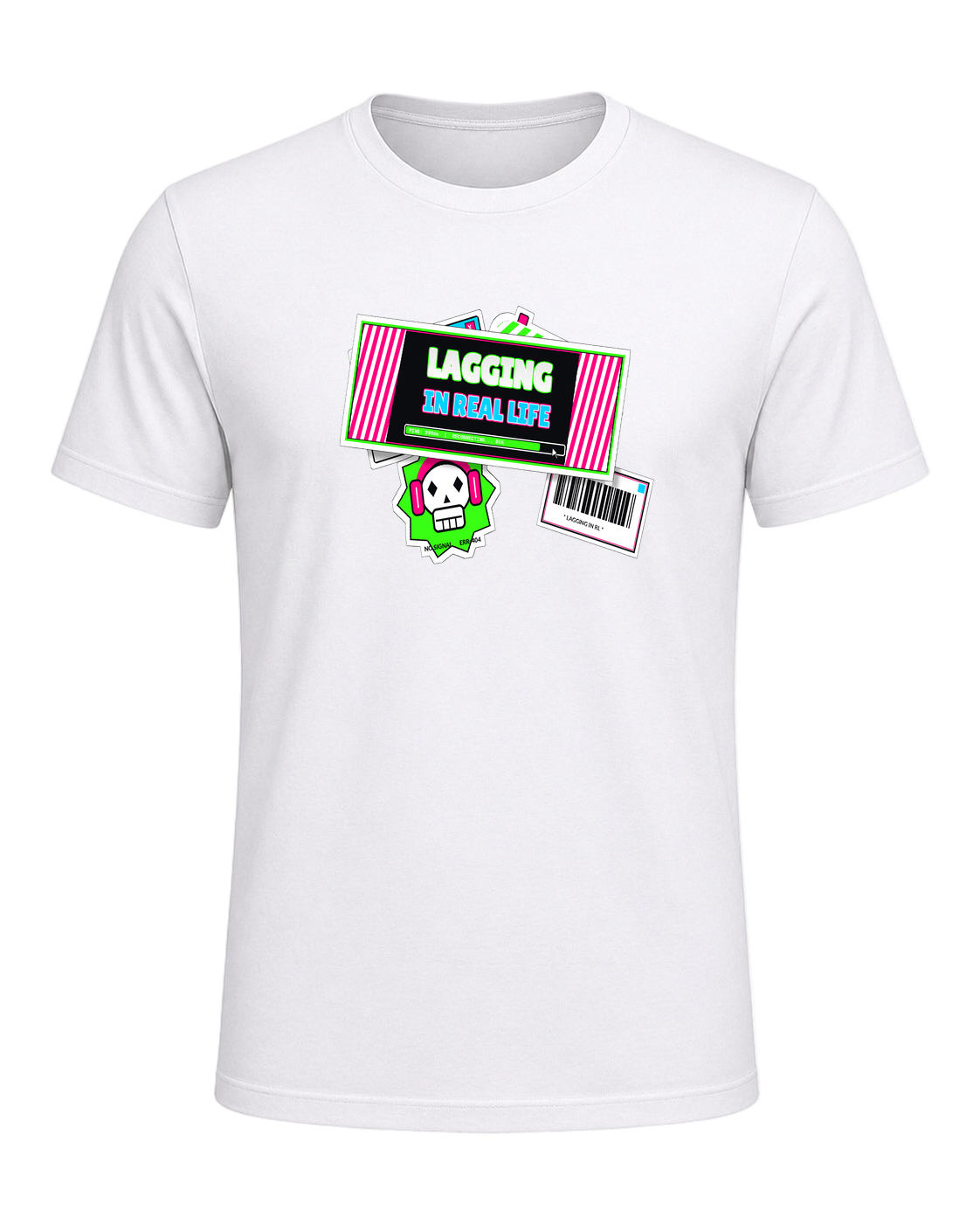 LAGGING IN REAL LIFE — White