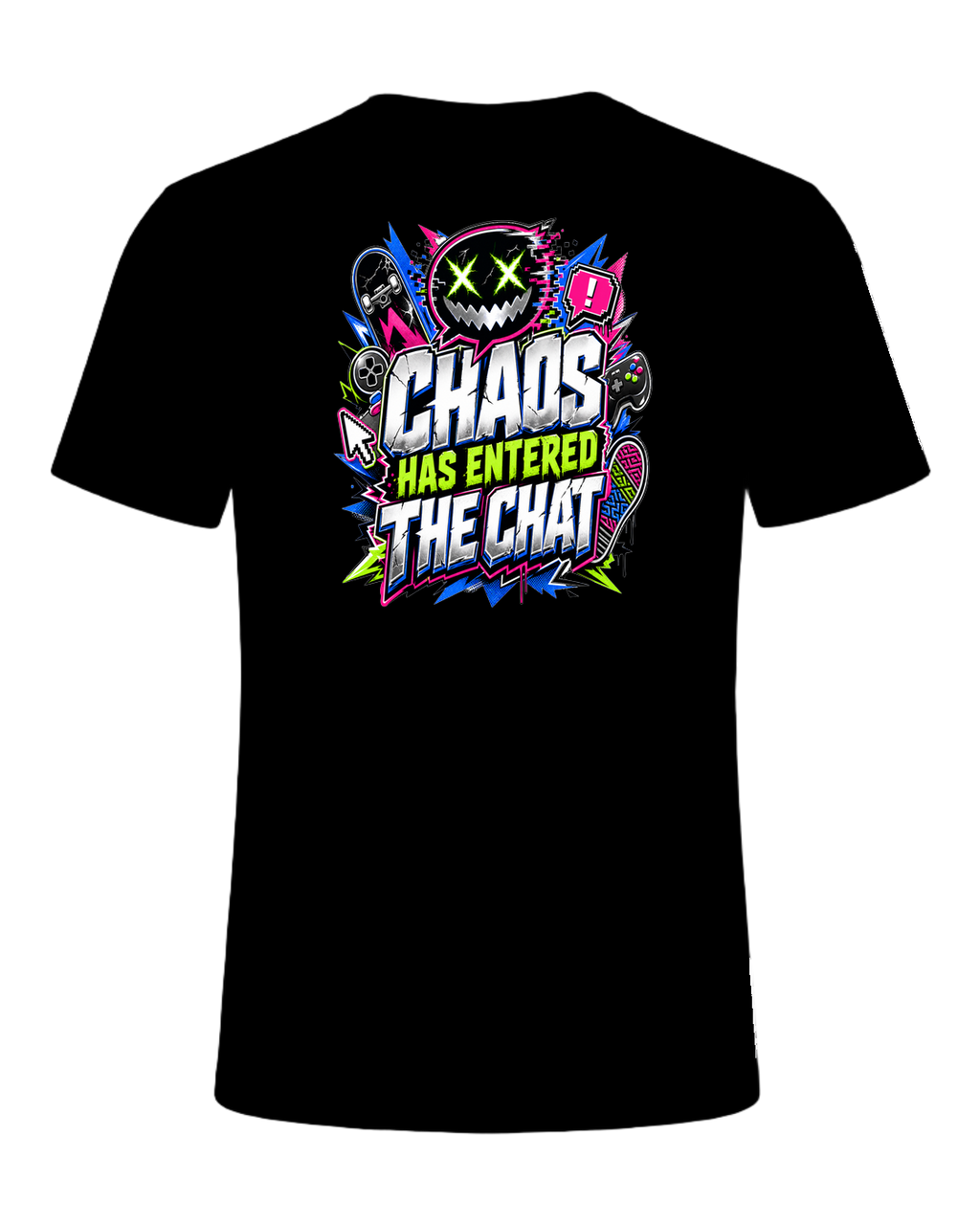 CHAOS HAS ENTERED THE CHAT — Black