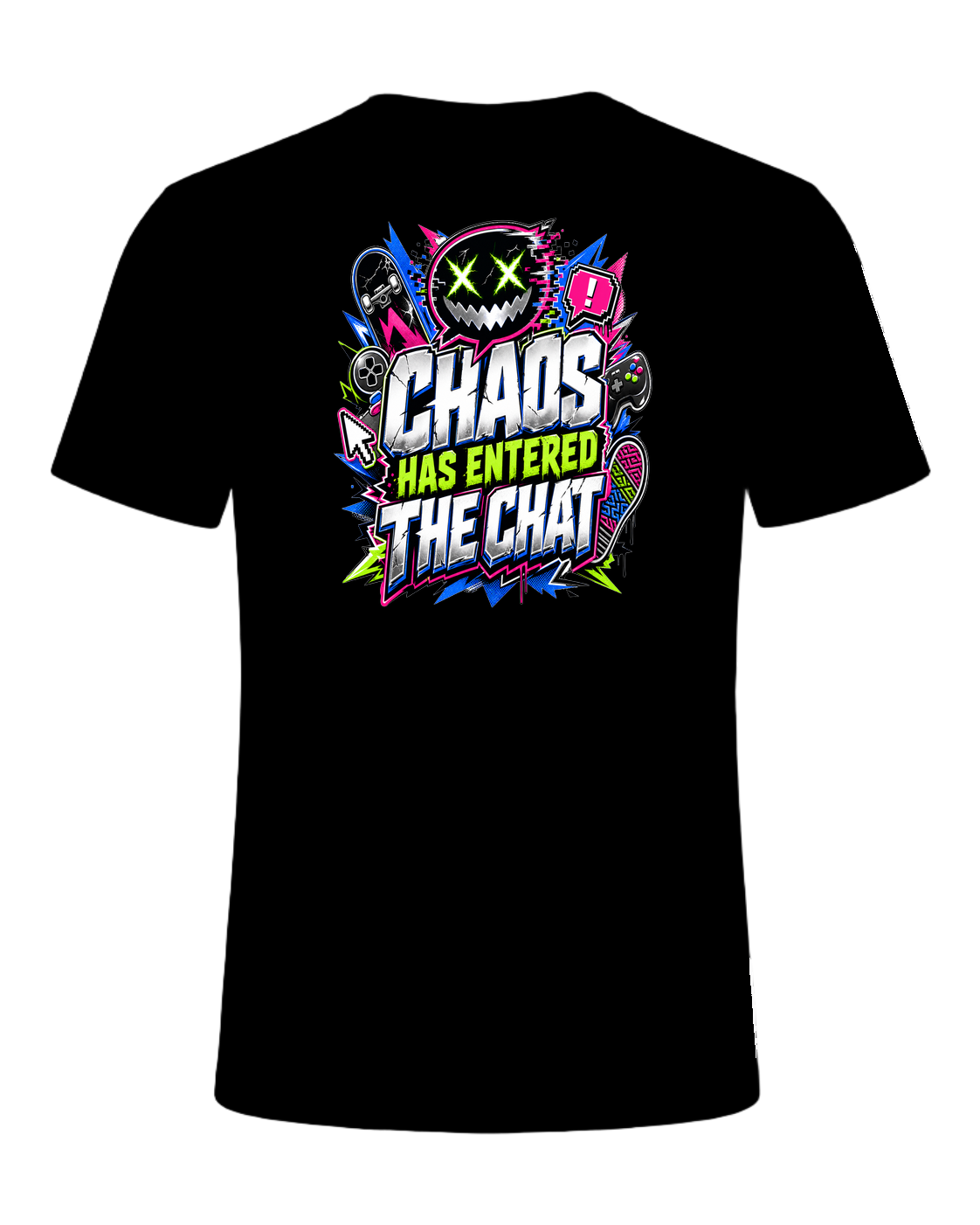 CHAOS HAS ENTERED THE CHAT — Black