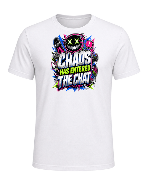 CHAOS HAS ENTERED THE CHAT — White