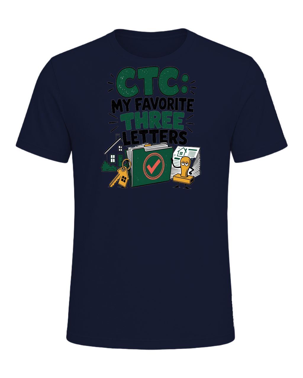 CTC: MY FAVORITE THREE LETTERS — Navy