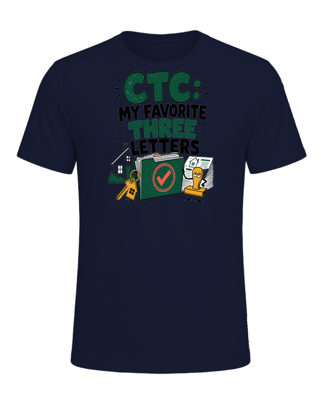 CTC: MY FAVORITE THREE LETTERS — Navy