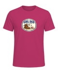Girl Dad Field Crew Tee — Berry