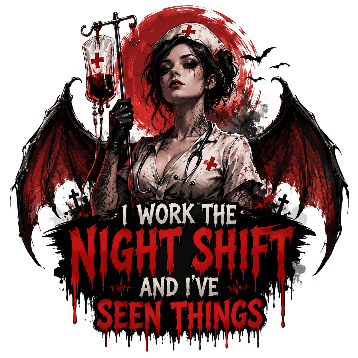 Nurse Night Shift Spooky