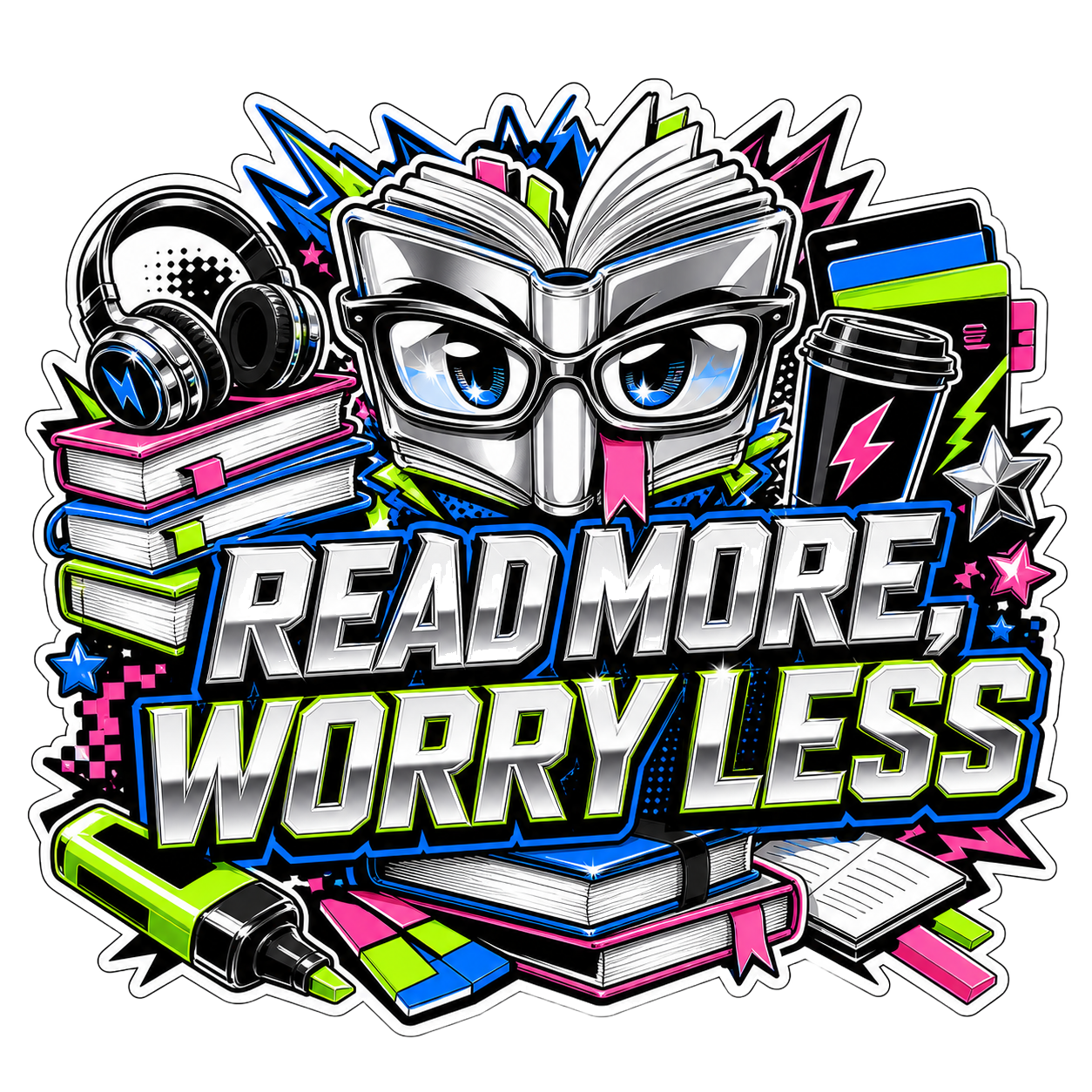 READ MORE, WORRY LESS