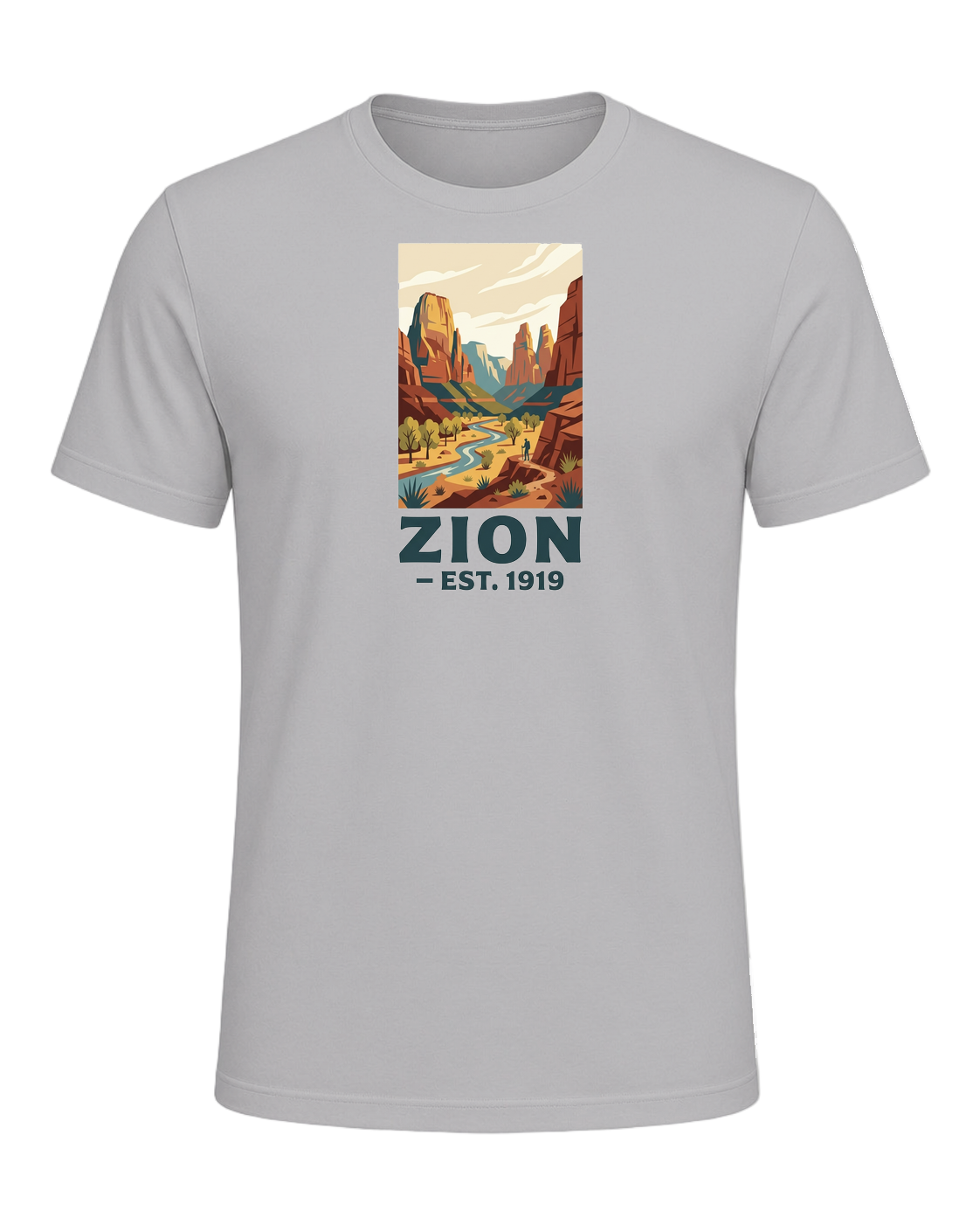 National Park Specific (WPA Style) — Athletic Heather