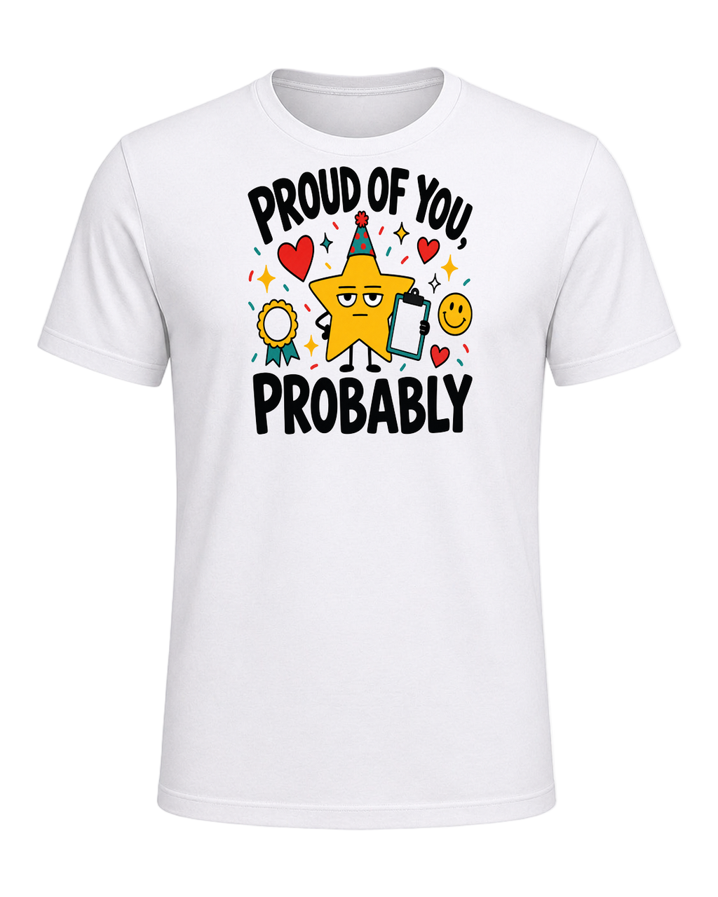 PROUD OF YOU, PROBABLY — White