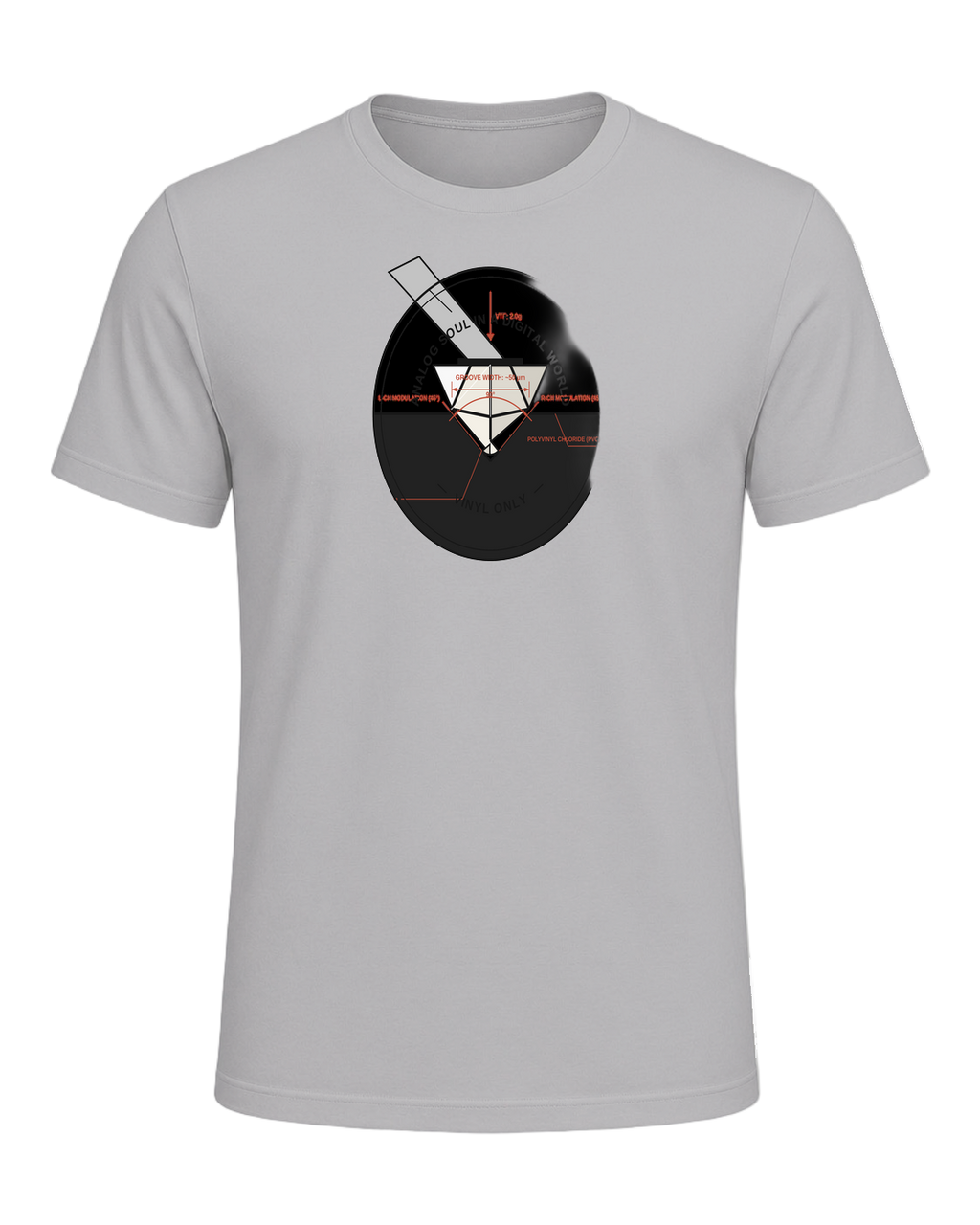 Vinyl Record Collector — Athletic Heather