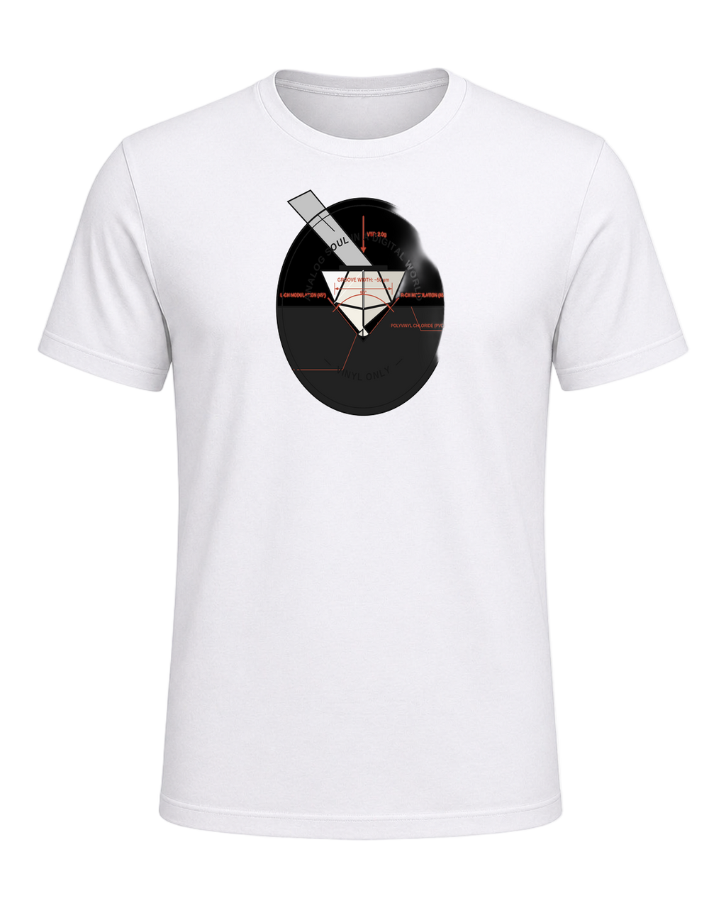 Vinyl Record Collector — White