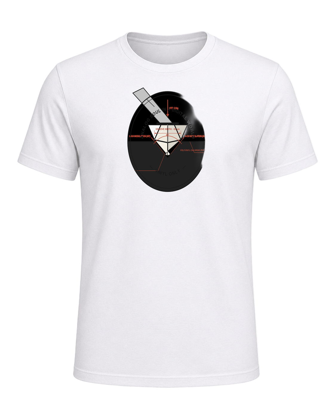 Vinyl Record Collector — White