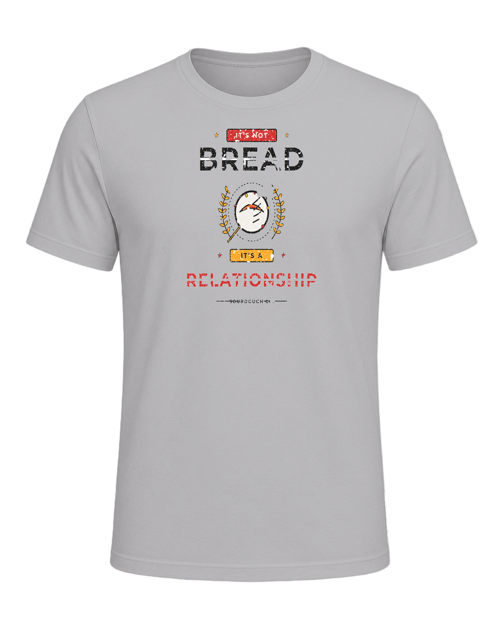 IT'S NOT BREAD IT'S A RELATIONSHIP — Athletic Heather
