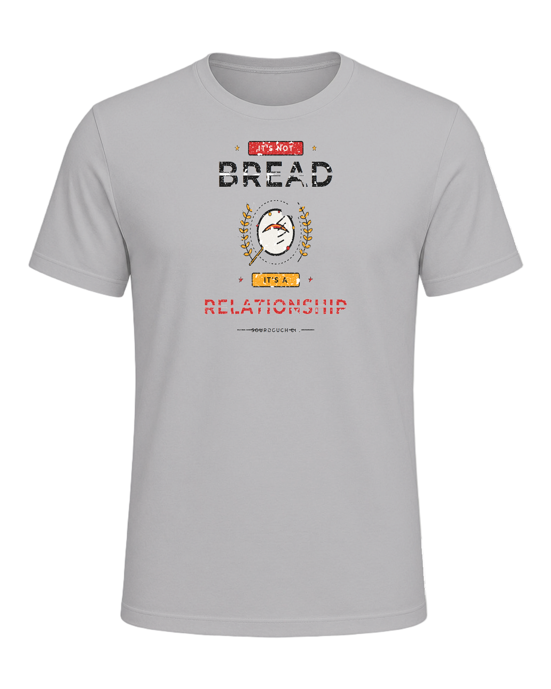 IT'S NOT BREAD IT'S A RELATIONSHIP — Athletic Heather