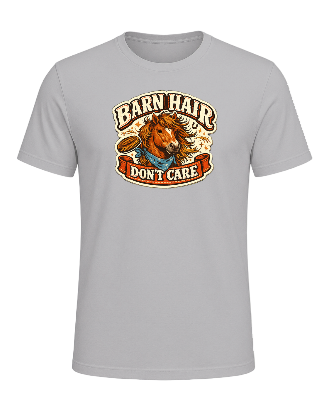 Barn Hair Don't Care Tee — Athletic Heather
