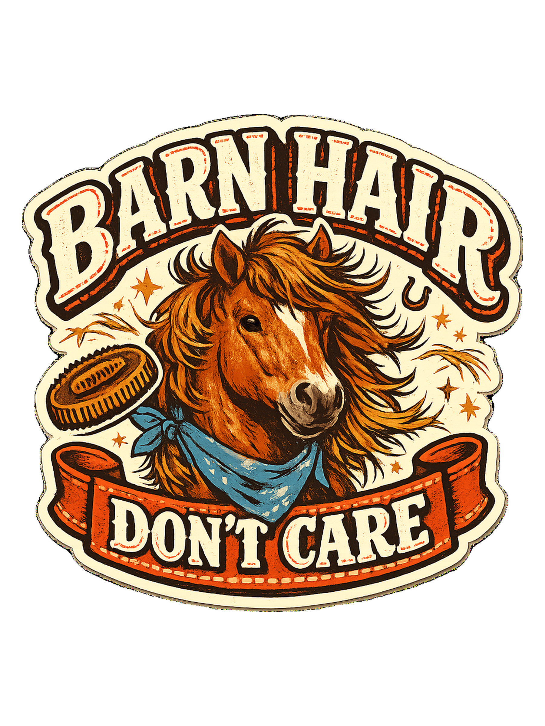 Barn Hair Don't Care Tee